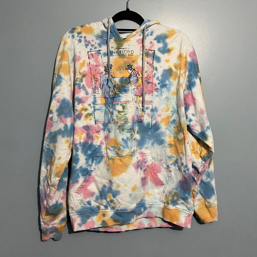 Pink Floyd “Wish You Were Here” Tie Dye Sweatshirt